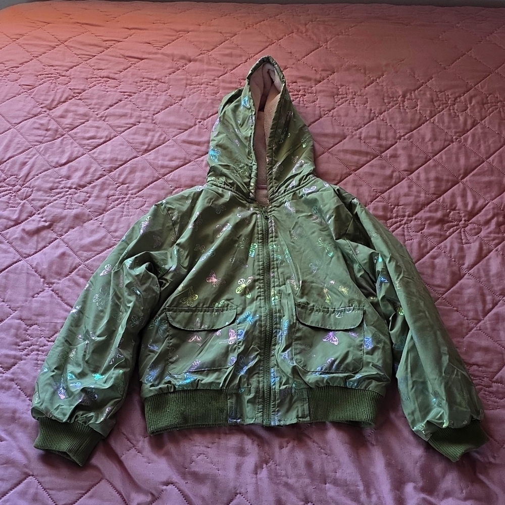 SIZE 10 Girls Green PenelopeMack Jacket